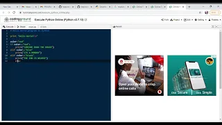 Online Python Compiler Online Python Editor Online Python IDE Python Coding Online Practice