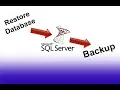 how to backup and restore database in sql server 2014