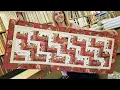 Donna s Mini Rails Table Runner Tutorial Kaffe Fassett Quilt Giveaway