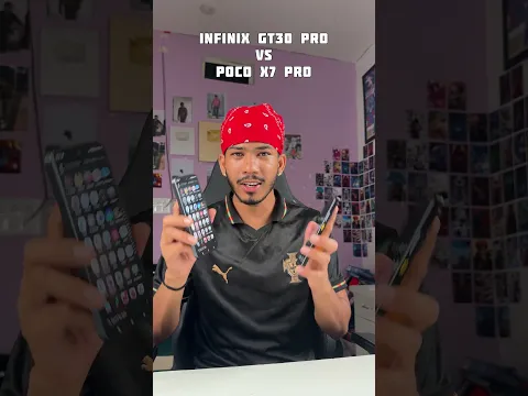 Poco X7 Pro versus Infinix GT 30 Pro ￼