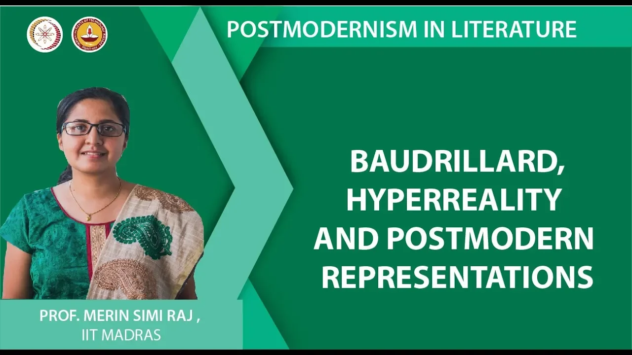Baudrillard,Hyperreality and Postmodern representations