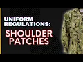 Shoulder Patches US Navy Uniform Regulations