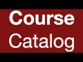 carnegie mellon graduate course catalog