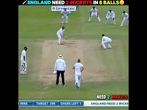 England Vs Sri Lanka Most Thrilling Test Match #shorts