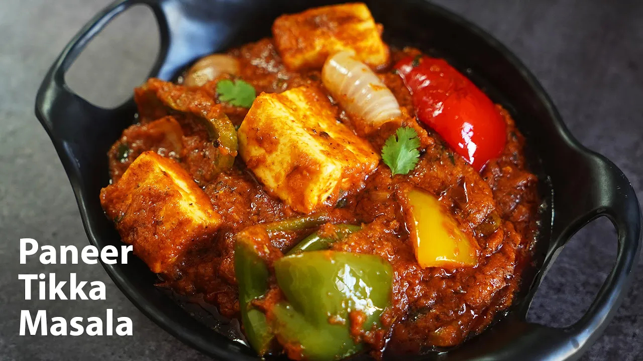       - paneer tikka masala restaurant style recipe   Paneer Recipe