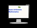 Basic Arithmetic Mathematics