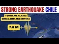 Download Lagu A STRONG EARTHQUAKE CAUSES TSUNAMI ALERT IN ARGENTINA AND CHILE