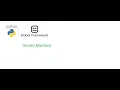 Robot Framework Beginner Class 9 Delete Method in Robot Framework