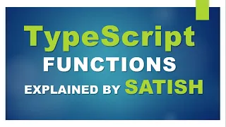 learn TypeScript Functions Arrow Functions Optional Parameters Rest Parameters In TypeScript