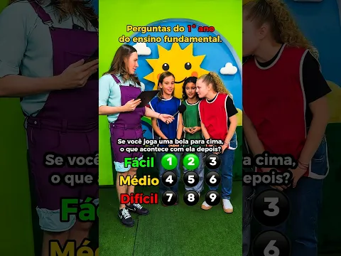 📝 PERGUNTAS DO 1º ANO DO ENSINO FUNDAMENTAL