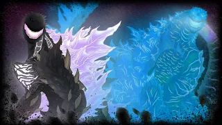 Destroshin Godzilla VS Destrodary Godzilla : MONSTER BATTLE | PANDY ANIMATION