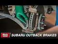 How To Change the Brake Pads and Rotors On A 2010 to 2014 Subaru Outback