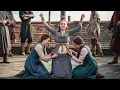 Tickling Of A Widow On the Rooftop Medieval Lesson Of Tickling