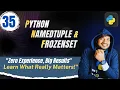 Python namedtuple and frozenset Real-Life Examples for Beginners Coders India By Rohit Tyagi