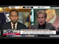 First Take Stephen A Smith and Skip Bayless talks about Draymond Green s Suspension