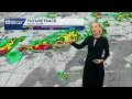 Strong to severe storms move through Alabama Monday afternoon and evening
