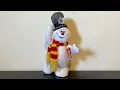 Hallmark Christmas 2010 Dancing Frosty The Snowman