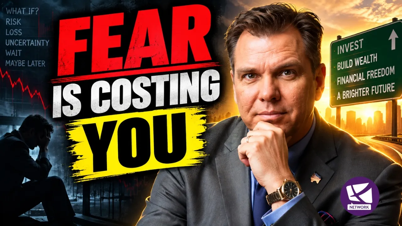 The Hidden Cost of Being Too Afraid to Invest - Andy Tanner, Del Denney
