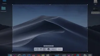 Shift command 5 How to screen and sound in Mac book without external software