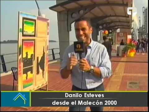 Danilo Esteves desde el Malecón 2000