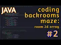 ASMR coding Backrooms Maze app Part 2 Random Room Grid