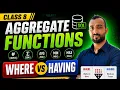 PostgreSQL Aggregate Functions WHERE vs HAVING Stop Making This Mistake