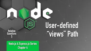 Node js Express js Series Chapter 4 User-defined views Path