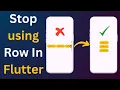 How do you fix overflow in Flutter row Flutter Row Text Overflow 100 Fix Row Overflow