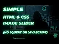 Auto Image Slideshow using HTML and CSS