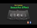 CSS Glassmorphism Cards Hover Effects