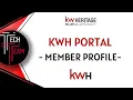 Techy Tuesday - Customizing Your Member Profile in the KWH Portal