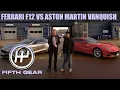 Ferrari F12 VS Aston Martin Vanquish - The FULL Challenge | Fifth Gear