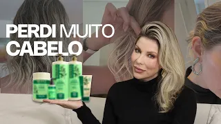 PERDI MUITO CABELO