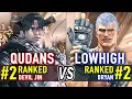 Download Lagu T8 🔥 QUDANS (#2 Ranked Devil Jin) vs LOWHIGH (#2 Ranked Bryan) 🔥 Tekken 8 High Level Gameplay