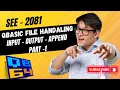 QBASIC File Handling SEE QBASIC Part - 1