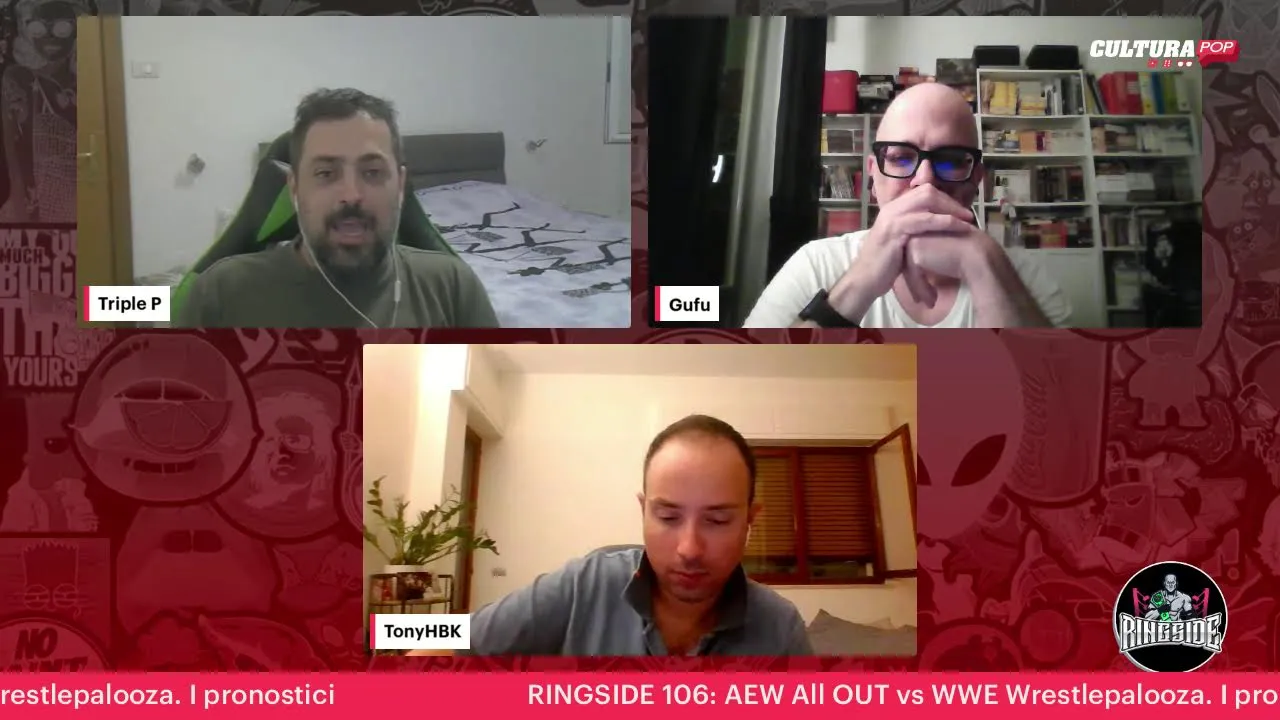 Anteprima di RINGSIDE 106: AEW All OUT vs WWE Wrestlepalooza. I pronostici