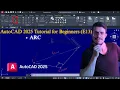 AutoCAD 2025 Tutorial for Beginners How to Draw an Arc Step-by-Step E13