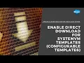 Enable Direct Download For SystemVM Temp Config T Apache CloudStack Feature First Look Series