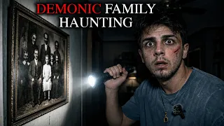 The SCARIEST Video Ever Recorded - 48 HOURS INSIDE MOST HAUNTED DEMON HOUSE