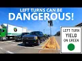 How To Make Safe Left Turns At Intersections Across Oncoming Traffic Don t Have A Wreck Like I Did