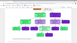Decision Tree Classifier for Iris data set