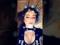 Ashley Ortega December 2017 Snapchat stories