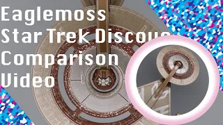 eaglemoss star trek discovery xl edition comparison video 