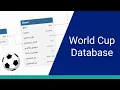 World Cup Database Design Step-by-Step Guide