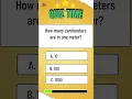 How Many Centimeters Are in One Meter Math Quiz Short by ZK Learning