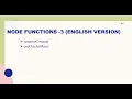 Node Functions 3 English Version