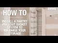 How To Install a Pantry For System Maximum Storage - Bunnings Warehouse