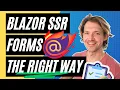 Forms with NET 8 Blazor SSR Static Server-Side Rendering Enhanced Navigation