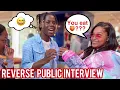 Reverse Public Interview 😭🔁 Atlanta Mall Edition