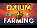 Best Ways To Farm OXIUM in WARFRAME 2025 For beginners also